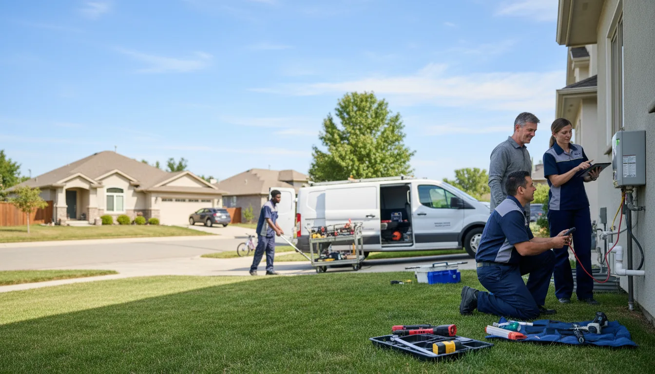 Tankless water heater service in Lawrence, PA